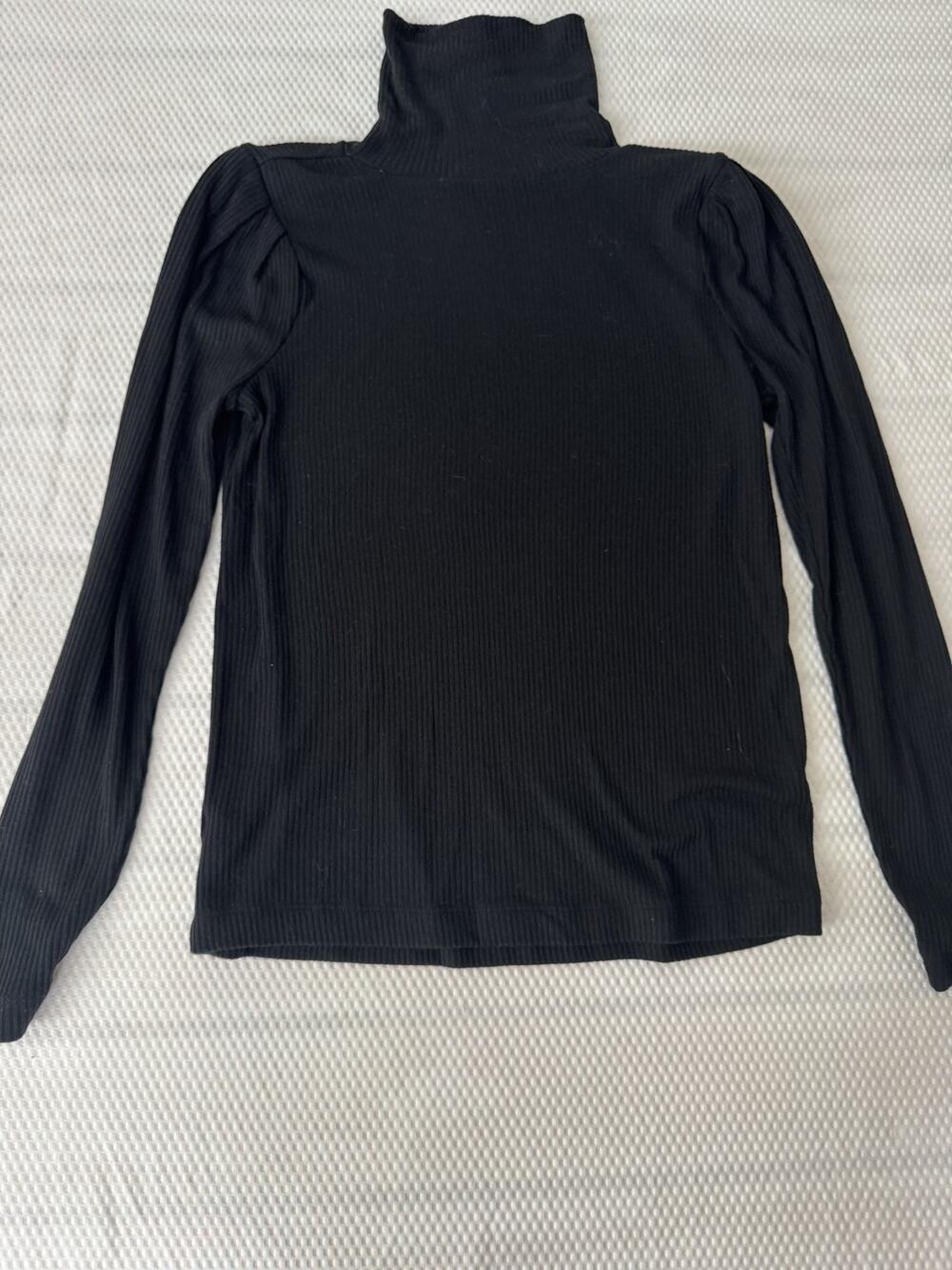 loft womens black cowl neck size xs sweater
